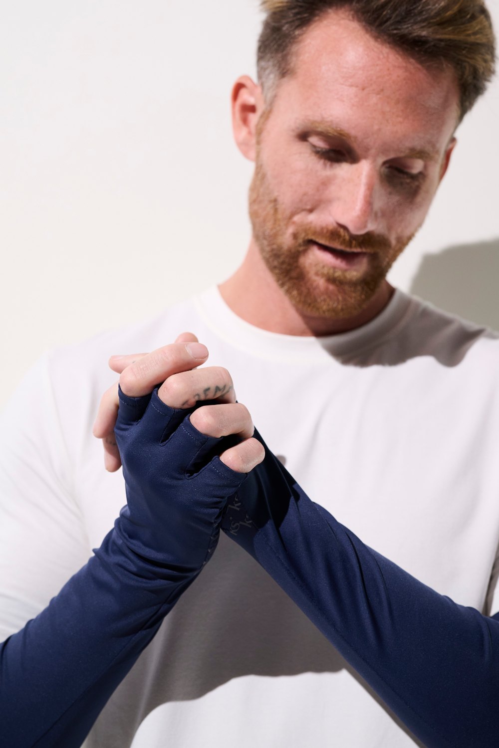 UV Vingerloze handschoenen met mouwen - Mojave