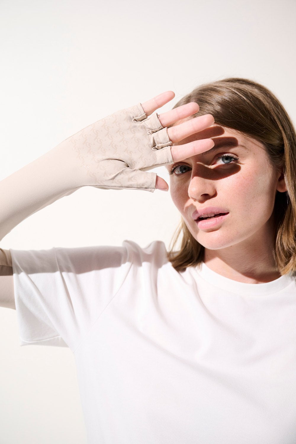 UV Vingerloze handschoenen met mouwen - Mojave