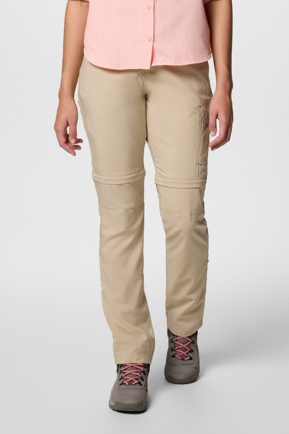 Pantalon de randonnée anti-UV convertible - Silver Ridge Utility pour femme, léger et UPF 50+ pour une protection solaire.