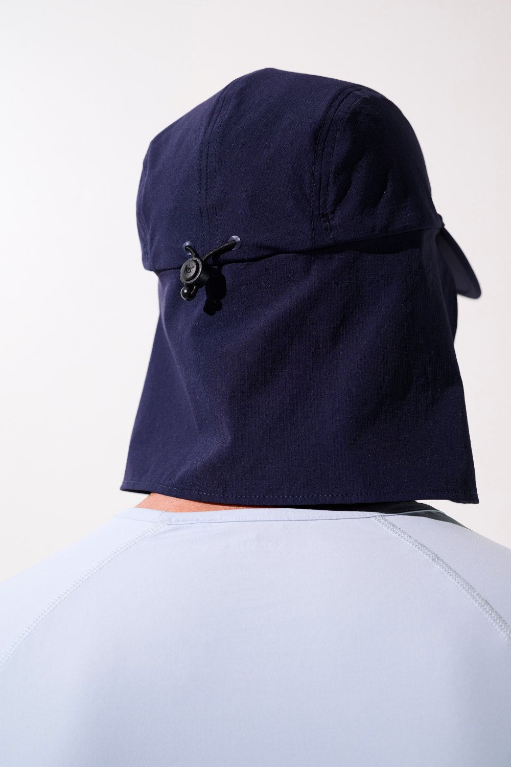 Casquette anti-UV - Sequoia bleue, protection solaire complète avec visière pour homme, idéal pour le sport.