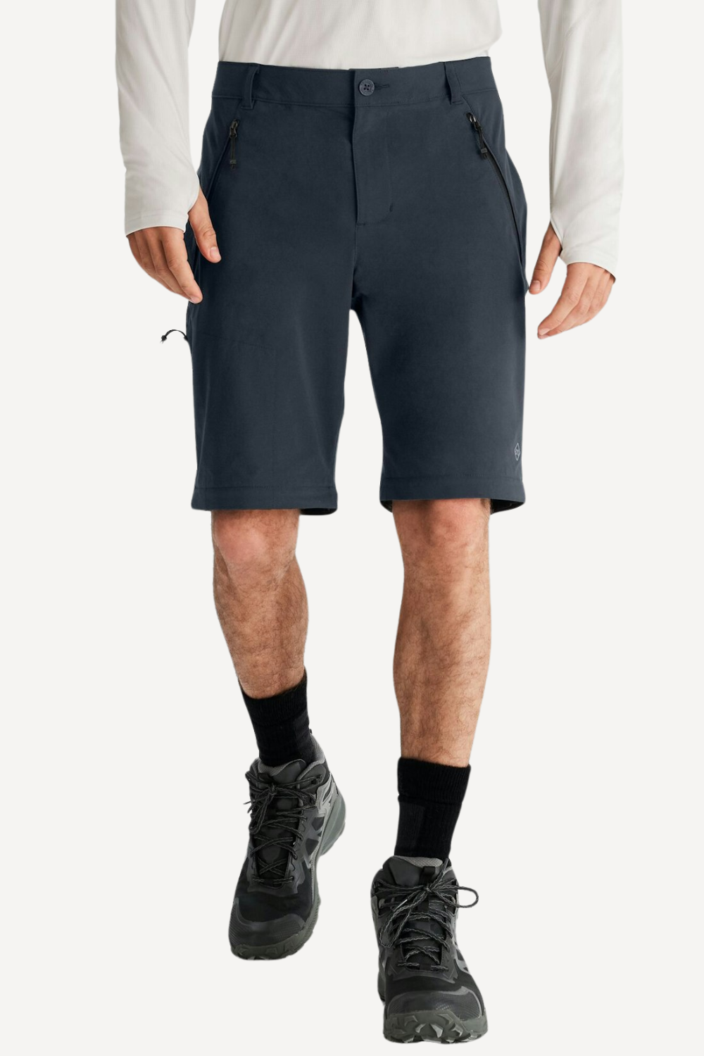Shorts anti-UV pour homme, légers et confortables, UPF 50+, parfaits pour les activités de plein air.