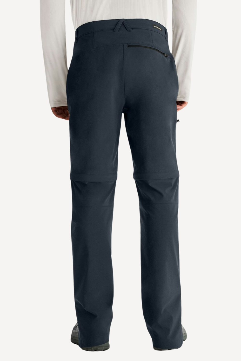Pantalon anti-UV pour homme, coloris noir, léger et extensible, idéal pour des activités de plein air.