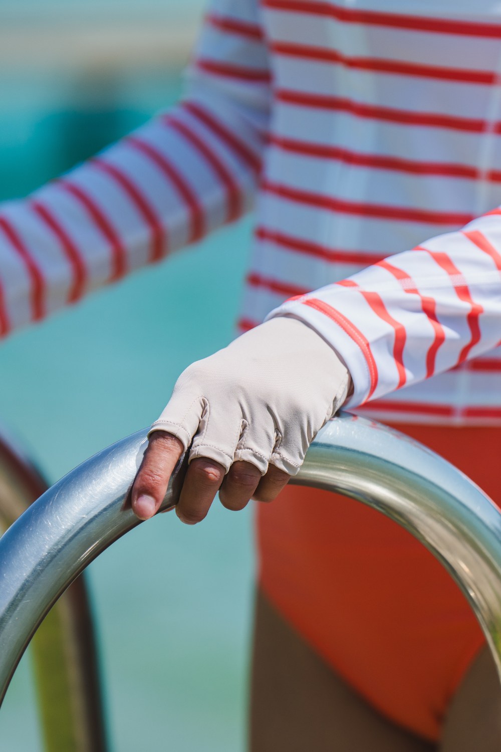UV-werende vingerloze handschoenen - Gobi