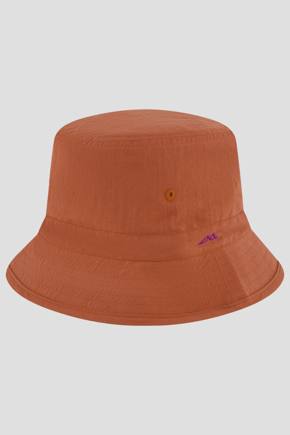 Bob anti-UV Ridge orange certifié UPF 50+, idéal pour rester à l'aise sous le soleil.