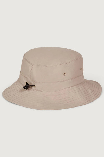Bob anti-UV beige UPF 50+, léger et confortable, idéal pour la protection solaire au quotidien.