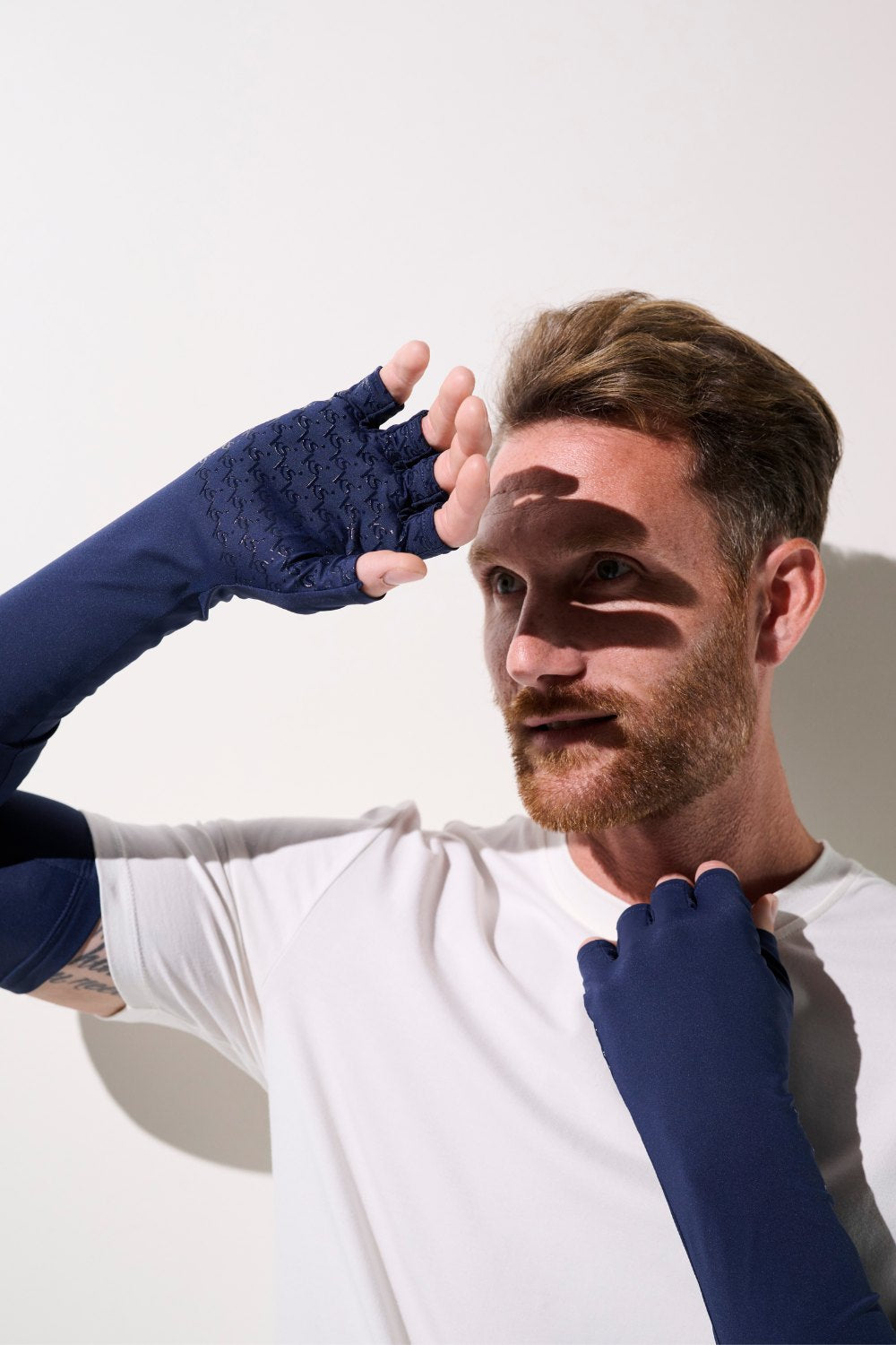 UV Vingerloze handschoenen met mouwen - Mojave