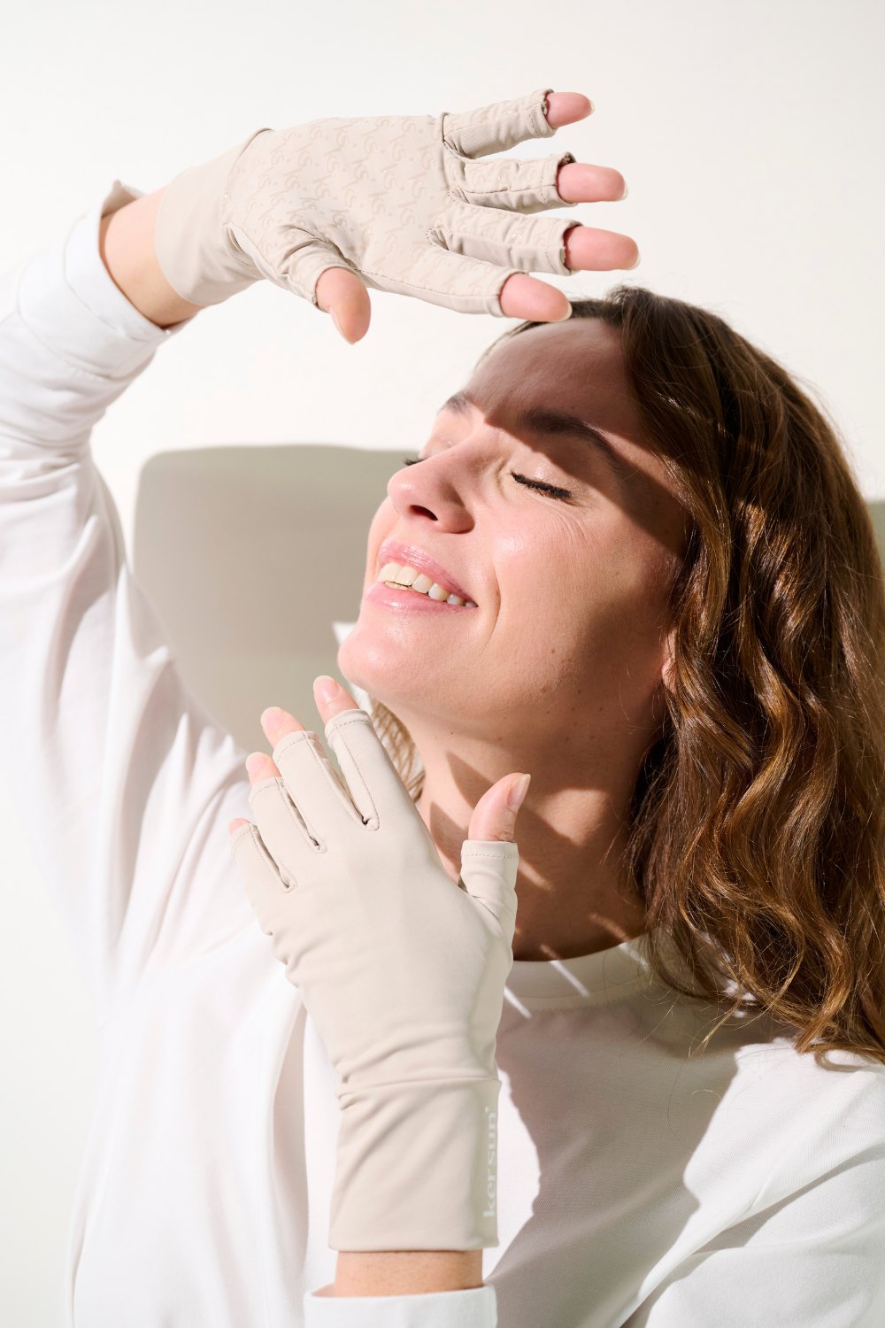 UV-werende vingerloze handschoenen - Mojave