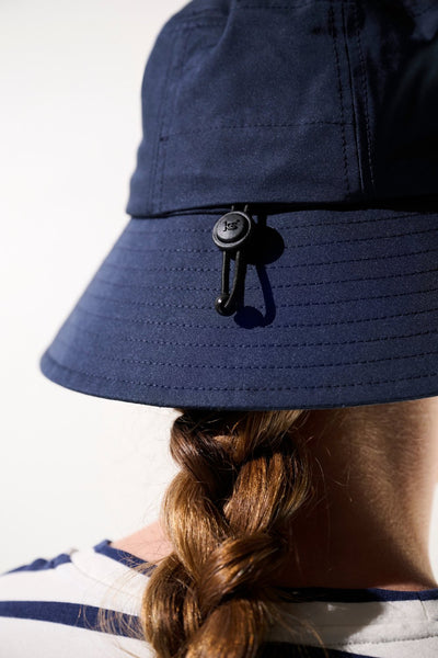 Bob anti-UV - Faro pour femme, couleur marine, léger et pratique avec protection solaire UPF 50+.