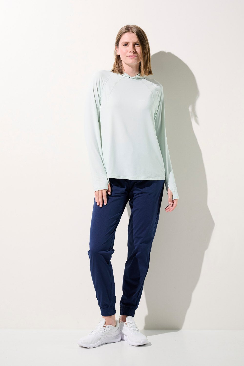 Pantalon anti-UV - Oasis pour femme, couleur navy, idéal pour outdoor, protection solaire UPF 50+, léger et confortable.