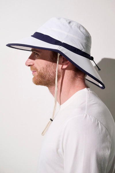 Chapeau anti-UV - Augusta pour homme, léger et respirant, offrant protection UPF 50+ pour le golf et les activités de plein air.