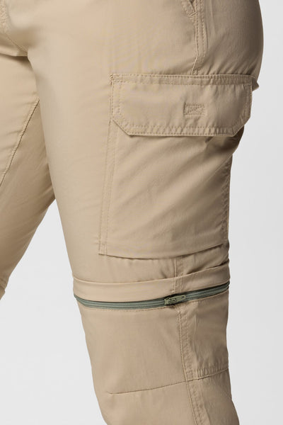 Pantalon de randonnée anti-UV convertible - Silver Ridge Utility, tissu léger et zips pour transformation en short.