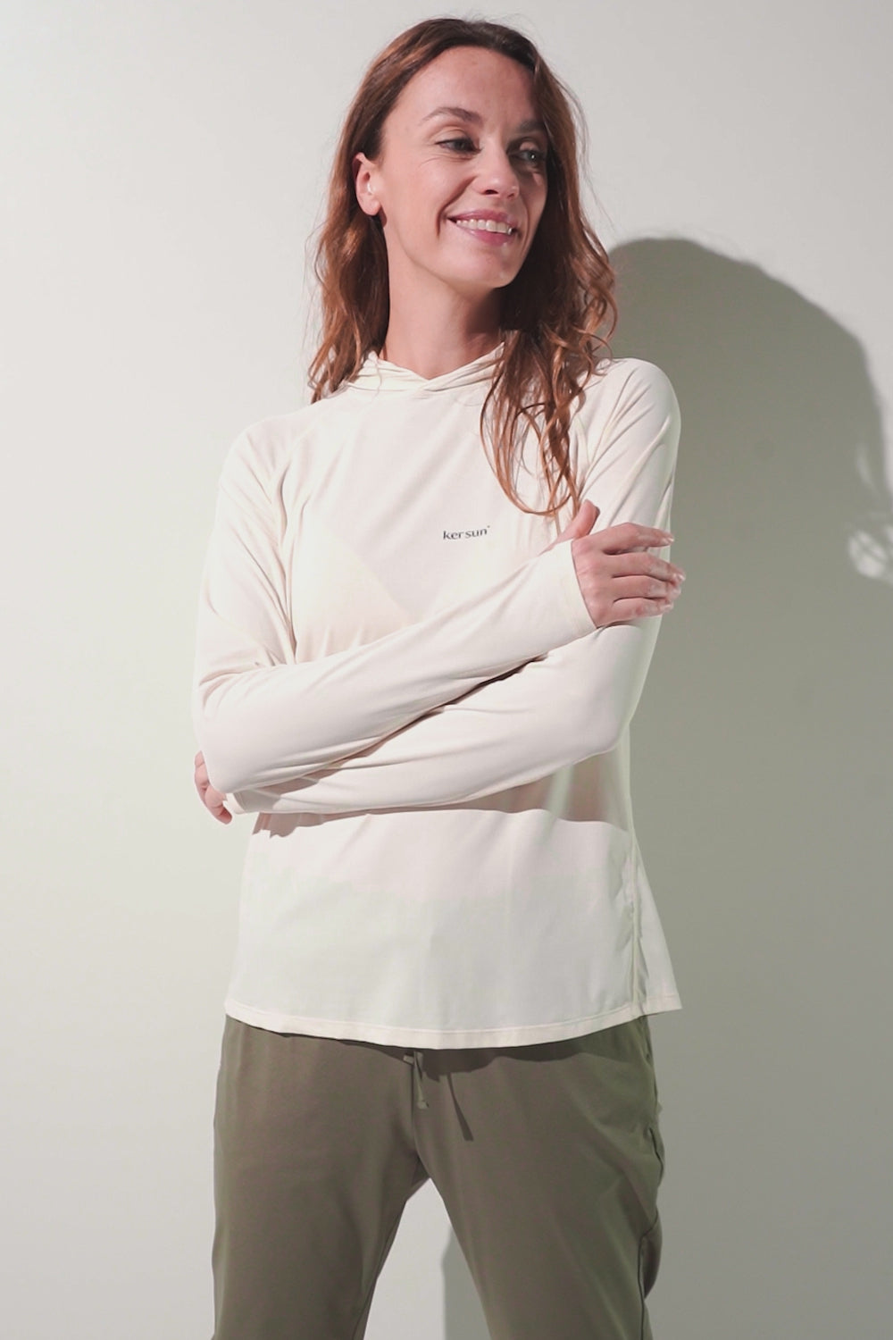 UV Shirt met capuchon - Oasis