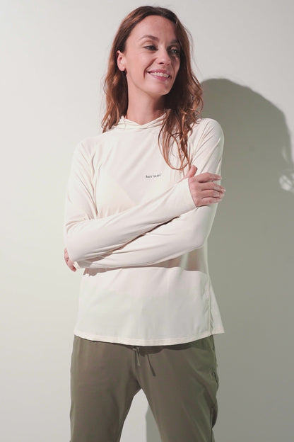 UV Shirt met capuchon - Oasis