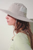 Chapeau anti-UV - Oasis, beige, léger et respirant, parfait pour protéger du soleil pendant les activités sportives.