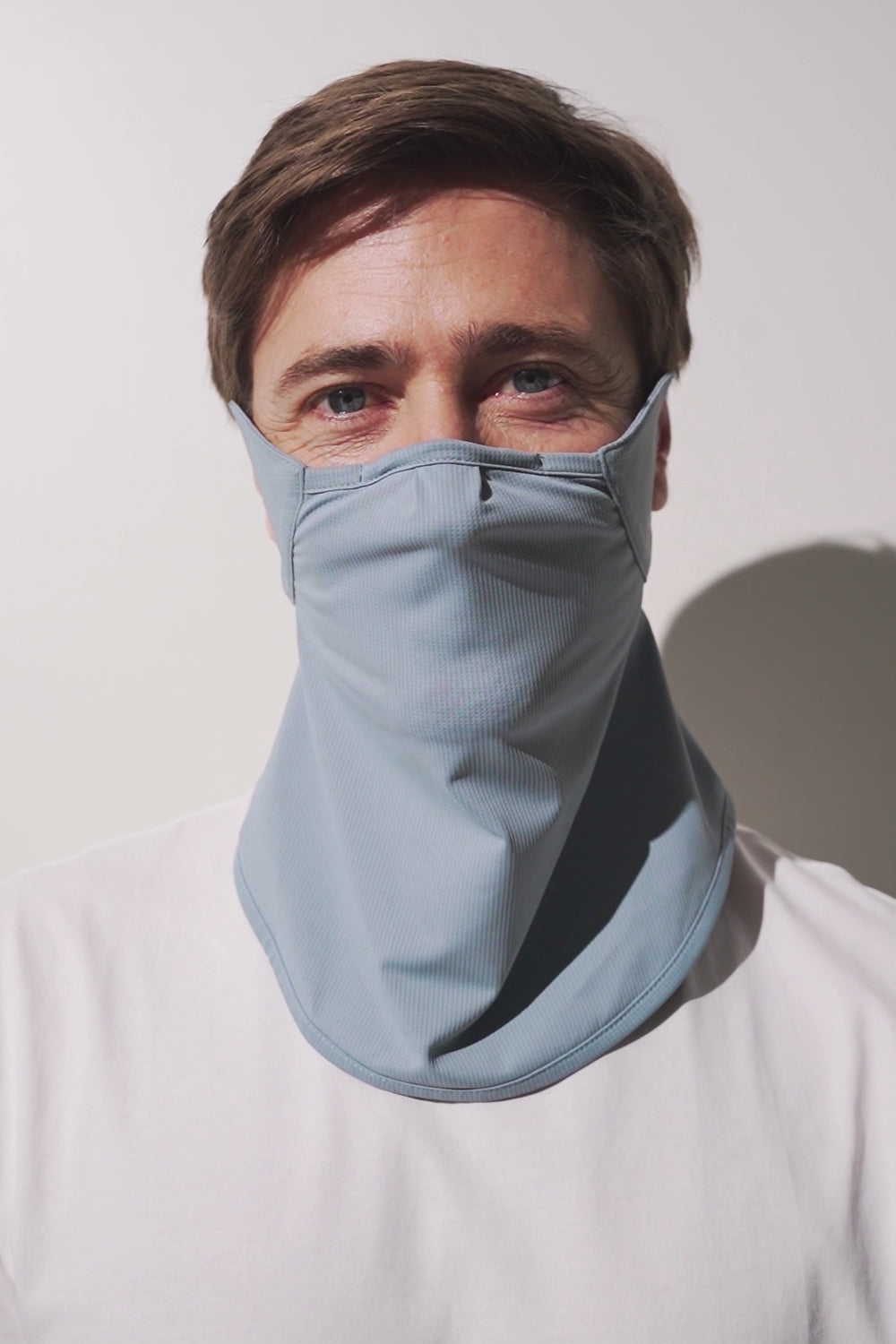 Masque anti-UV - Boston en tissu léger, coupe confortable pour homme, protection solaire UPF 50+.