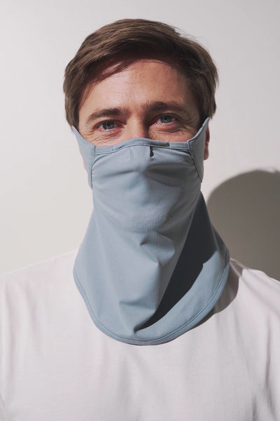 Masque anti-UV - Boston en tissu léger, coupe confortable pour homme, protection solaire UPF 50+.